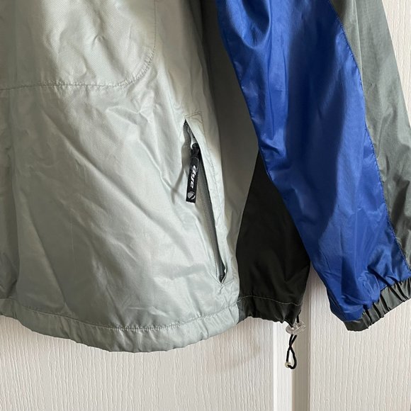 DYE Mens Lightweight Hooded Anorak Packable Half Zip Windbreaker Jacket XXL - Picture 5 of 8